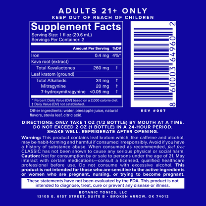 feel free CLASSIC tonic